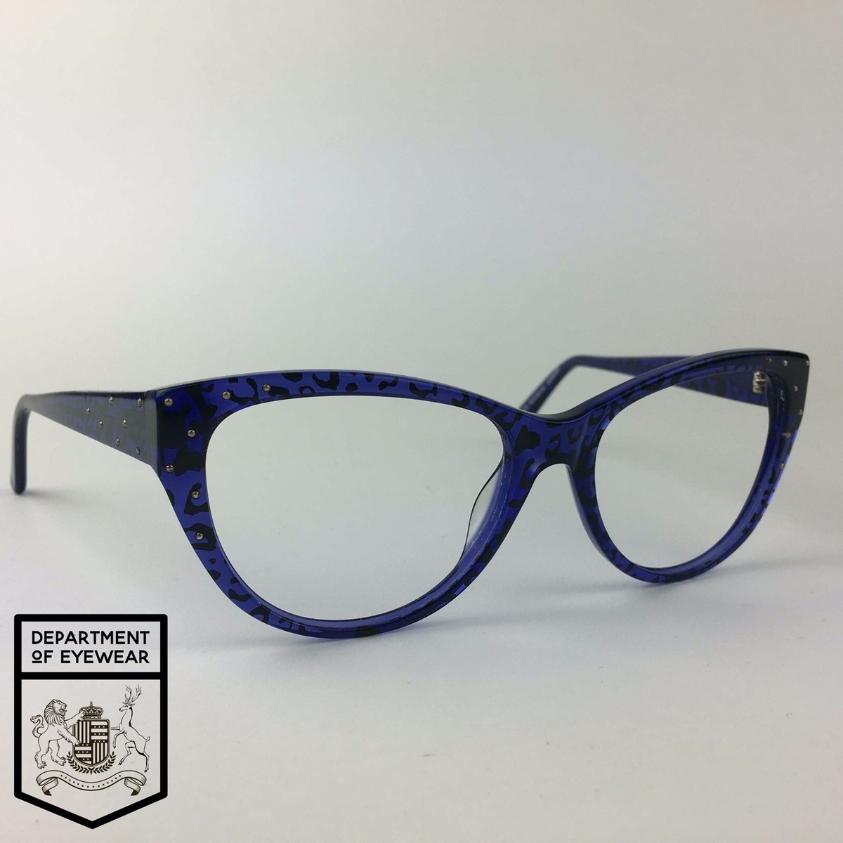 SPECSAVERS eyeglasses LEOPARD PURPLE CATS EYE glasses frame MOD