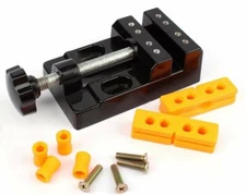 The Mini Flat Clamp table Jaw Bench Drill Press Vice Opening Parallel Vise