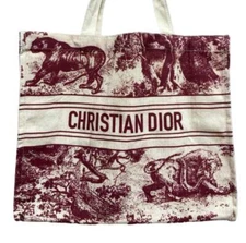 Christian Dior Wardujuy Tote Bag Novelty VIP Customers Limited Red Very Rare