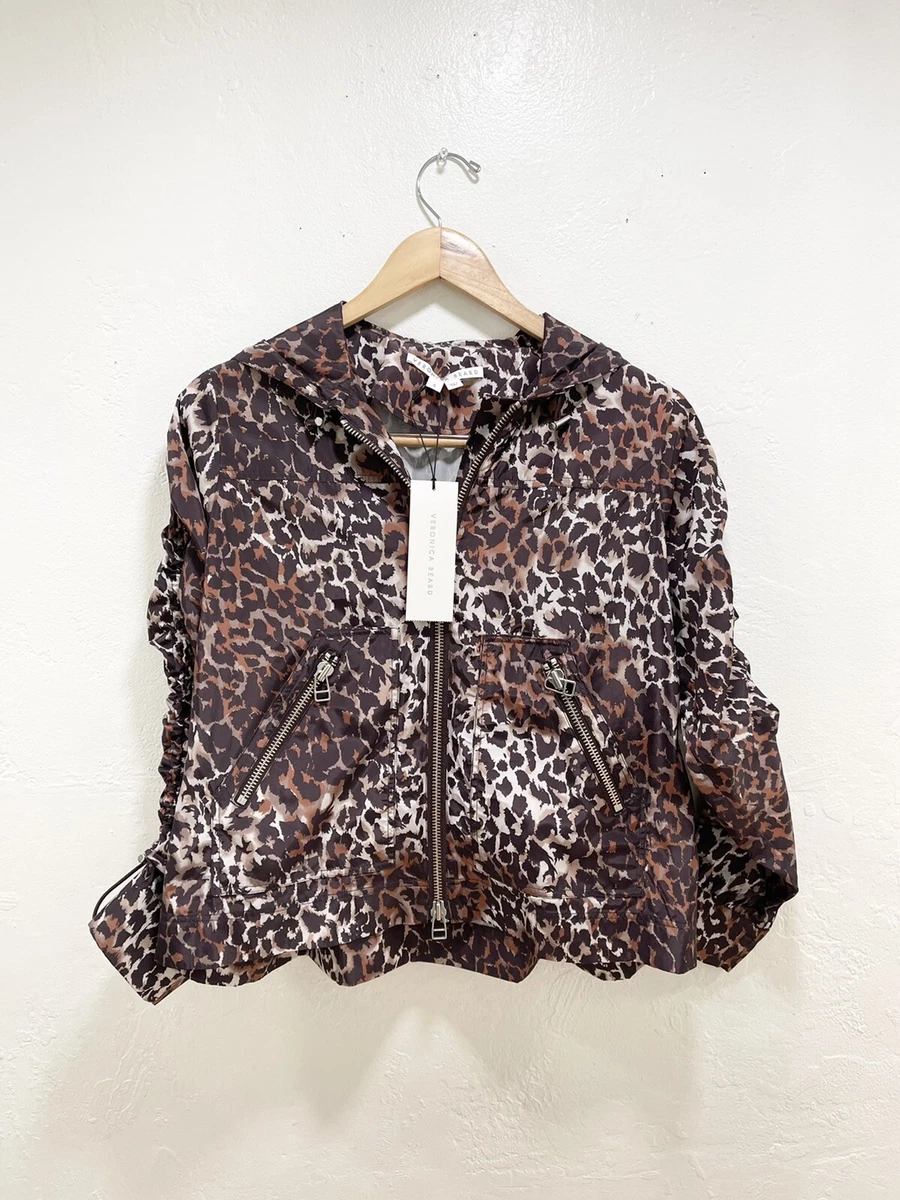 Leopard anorak sale