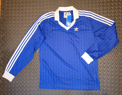 NEW MEN'S ADIDAS ORIGINALS TREFOIL RETRO PIQUE SHIRT ~SIZE MEDIUM