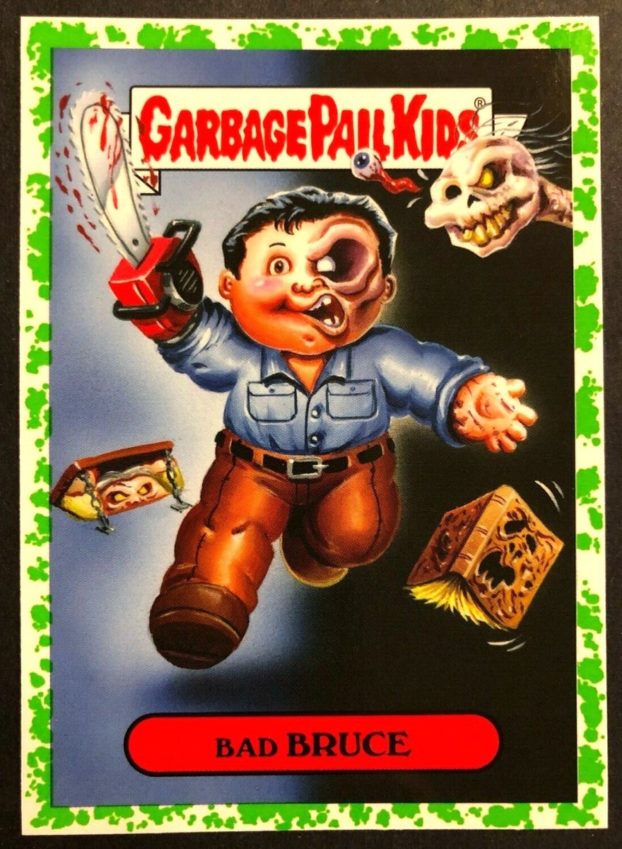 2018 GPK Garbage Pail Kids Oh, The Horror-ible PUKE/GREEN Singles
