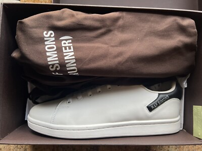 RAF Simons Orion Sneakers - White/Black.  Size EU 41