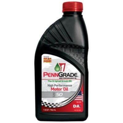 PENN GRADE 1 71156 Monograde High Performance Oil SAE 50 1 Quart Bottle (6 PACK)
