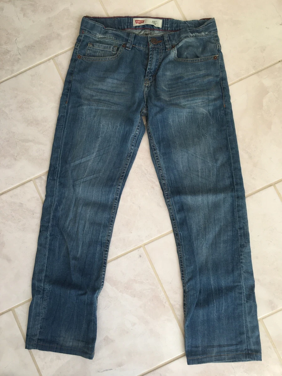 Levi's red stitch jeans cheap