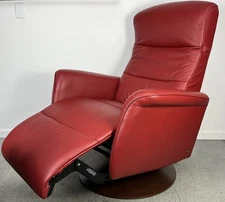 *NEW* Ekornes Stressless Small MIKE Powered Adjustable Leather Recliner Ottoman