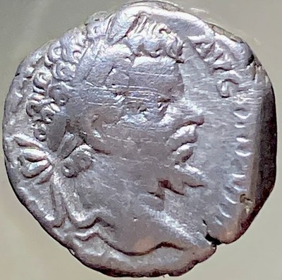 Roman Emperor Septimius Severus Silver Denarius Genuine Ancient Coin 193-211AD