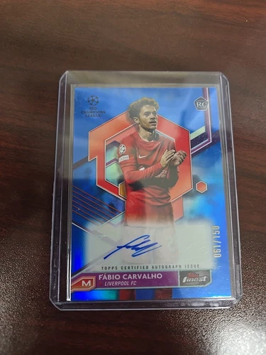 2022-23 Topps Finest UEFA Club Competitions - Autographs Fabio Carvalho #A-FC...