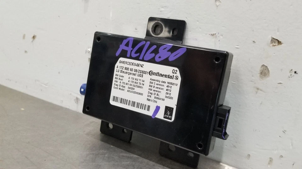 14 MÓDULO DE CONTROL INTERFAZ MULTIMEDIA MERCEDES BENZ SL550 R231 1729006008 Foto 3 de 4