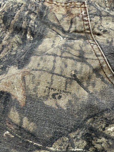 CARHARTT Mossy Oak Camo Quilt Lined Bib Overalls Youth Size 14 EUC!!! - Picture 18 of 19
