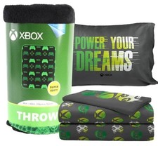 Xbox "3D Hardware" Kids Throw Twin Sheet Set-W182802524965, W16026482425