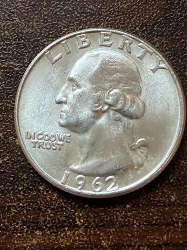1962 d washington silver quarter avery fine coin plus a surprise.