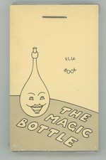 The Magic Bottle by Massimo Indrio Made in Florence Italy 1987 Motion Flip Book