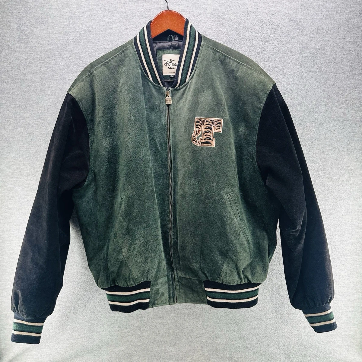 Suede Outer Shell Coats, Jackets & Vests Varsity Jacket for Men