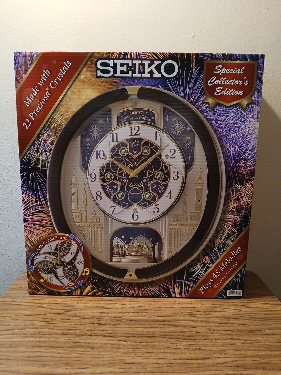 新品未使用　Music in motion Seiko Limited Edition Melodies In Motion 2023 Musical Wall