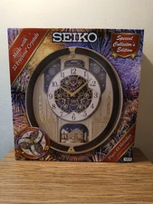 Seiko Special Collectors Addition QXM399BRH Melodies In Motion Wall Clock