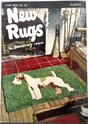 American Thread Company Star Book No. 63 - Rugs/Various Designs 1949 Vintage