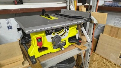 RYOBI Table Saw 8-1/4 in. Corded 13 Amp MD-RTS08 (No Stand) 