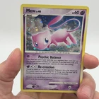 SWIRL Pokémon Mew TCG Lvl.40 Holographic Card 15/132 2007