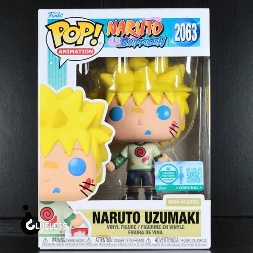 Funko Pop! Naruto Uzumaki #2063 (LE 9500) Exclusive And Pop Protector