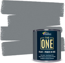 THE ONE All-In-One Paint & Primer - Grey Satin, 2.5 L | Multi-Surface 1 Coat For
