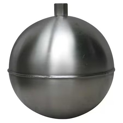 Naugatuck Gr50s419ha Float Ball, Round, Ss, 5 In