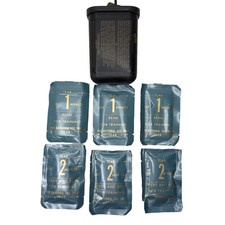 US ARMY TRAINING PERSONAL DECONTAMINATION KIT M58A1 CONTAINER  w Contents Unused