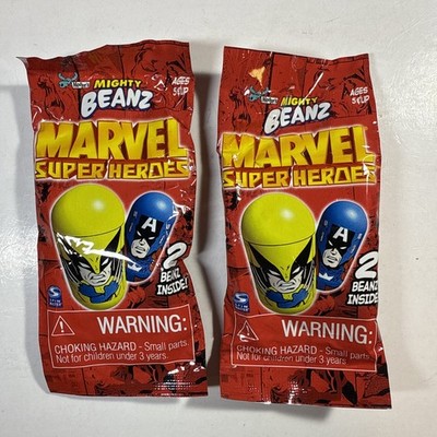 Moose's Mighty Beanz Marvel Super Heroes Beanz, Beans by Spin Master 2-Pack 