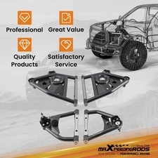 4x Tubular Control Arms for 1963-1970 Chevrolet C10 Pickup 1973-1986 A Arms Set