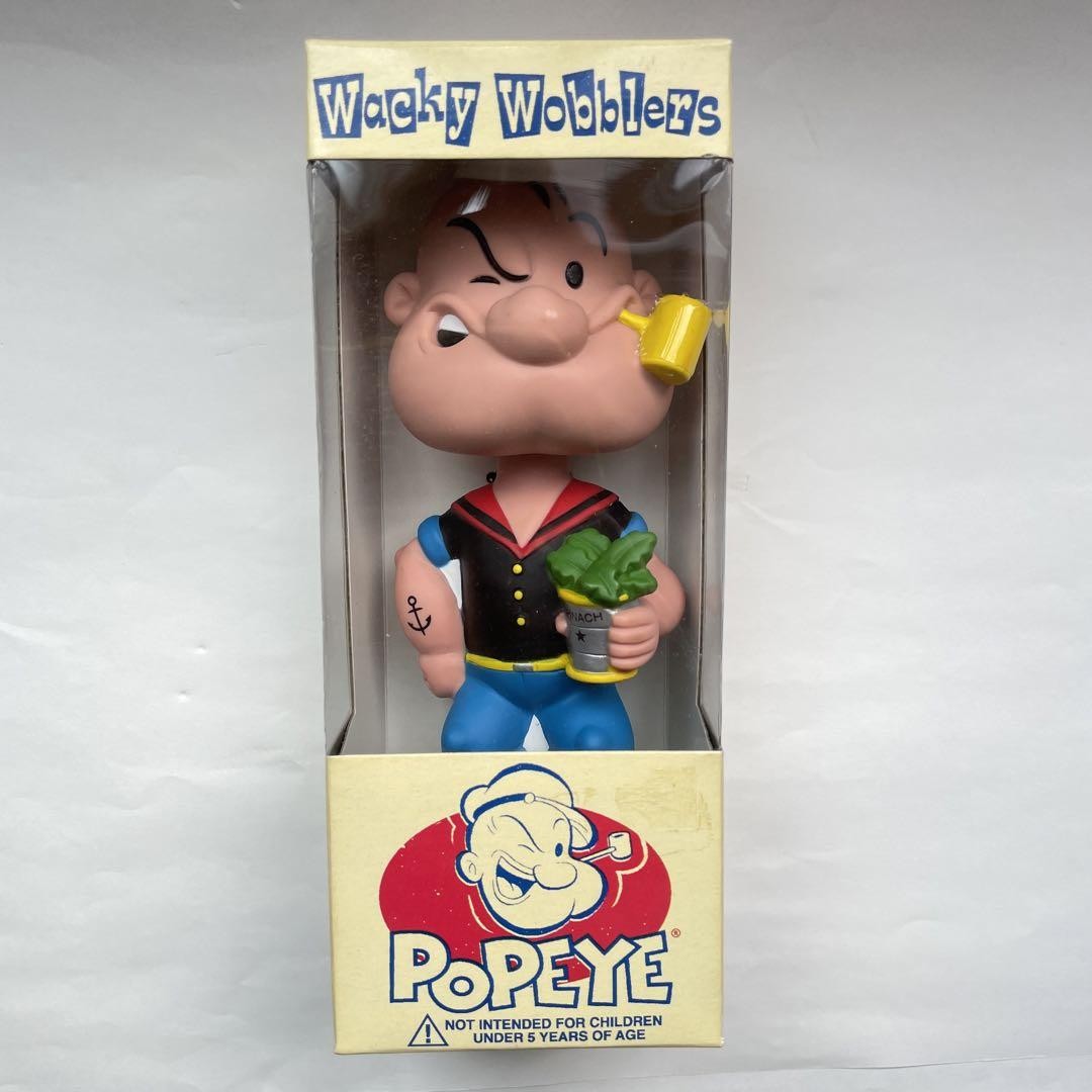 ファンコ　ポパイ Wacky Wobblers フィギュア ポパイ ザ・セーラーマン ファンコ ワッキーワブラー Wacky