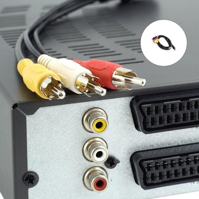 DIN 5Pin Male 4RCA Female Defended Sound Cable Tall Quality PVC Permanent Use