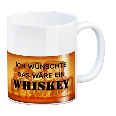 Ich wünschte das wäre ein Whiskey Kaffeebecher