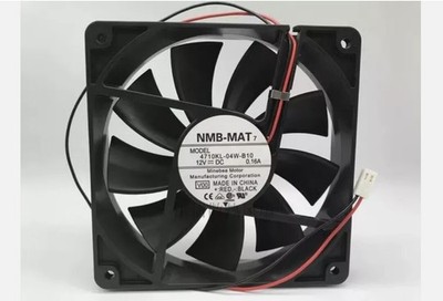 1PC   Fan 4710KL-04W-B10 DC12V 0.16A 12025 12CM 2 Wire #zc