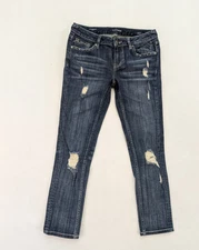 Vigoss Women's Jeans Size 26 The Thompson Tomboy Distressed