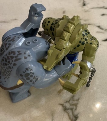 Killer Croc, And Cave Troll From A Different World Mother Custom set. BigFigs.