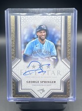 2023 Topps Five Star George Springer Auto #FSA-GSP Blue Jays Autograph