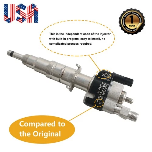 Fuel Injector for BMW N54 N63 335 535 550 750 X5 X6 Index 12 13537585261-12