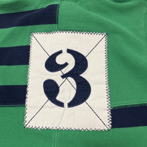 POLO RALPH LAUREN SIZE 7 - NAVY BLUE GREEN - BIG PONY POLO SHIRT - Picture 11 of 11