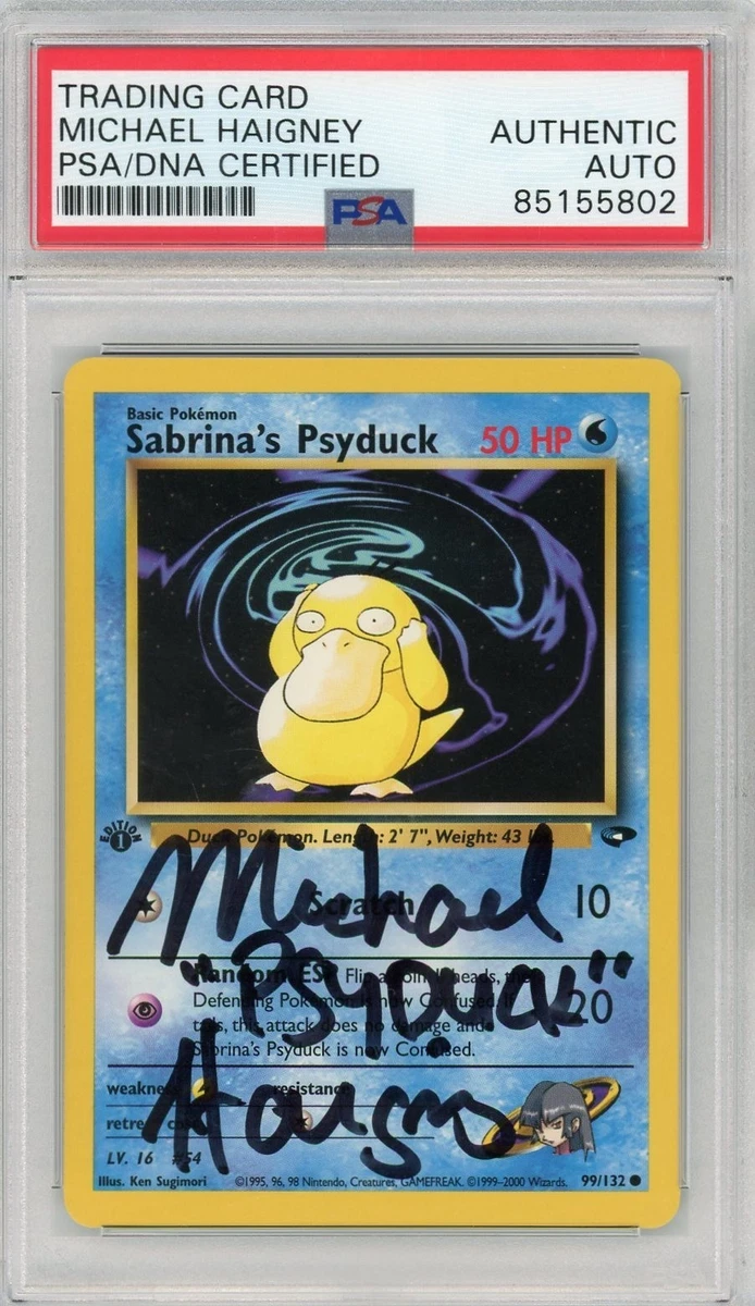 Sabrina's Psyduck 99/132 Gym Challenge for sale | eBay