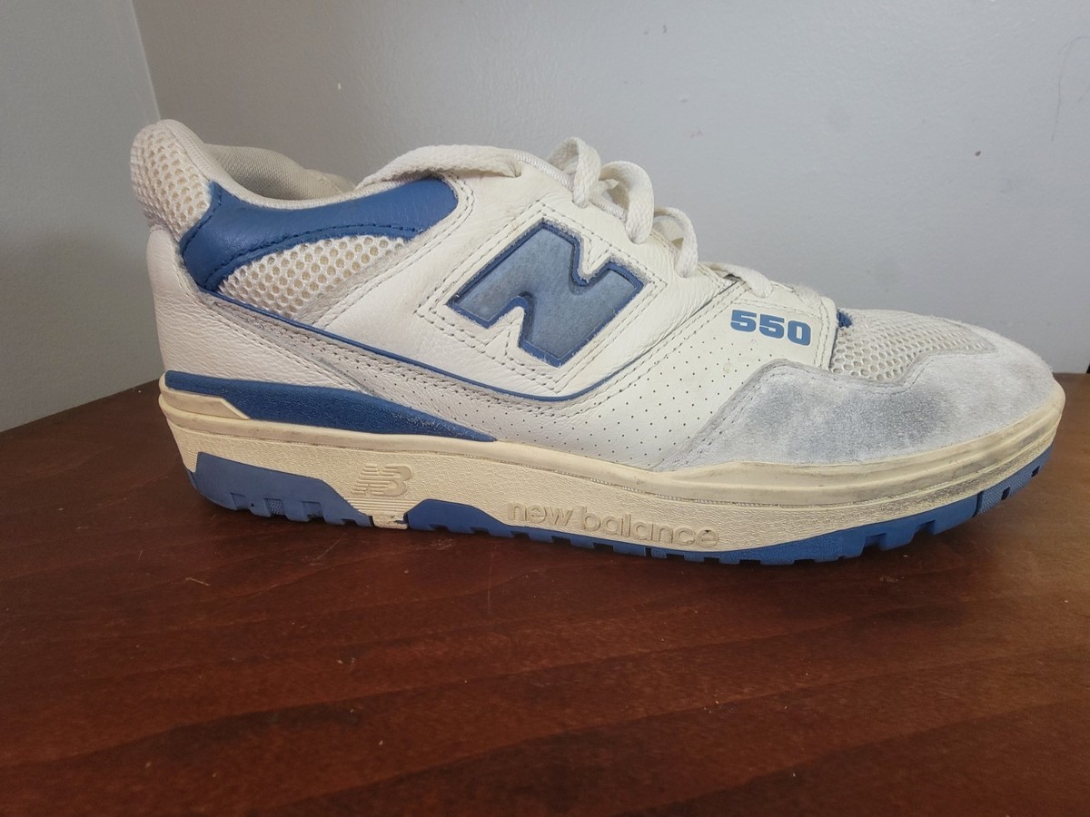 New Balance 550 Sea Salt Pack Blue Agate Sneakers BB550CPD  display picture 1