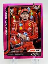 2025 Topps Chrome Formula 1 F1 CHARLES LECLERC Pink Refractor /250 #145