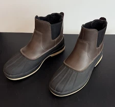 NORTIV 8 Men’s 12 Rover Slip On Waterproof Insulated Winter Boot Outdoor