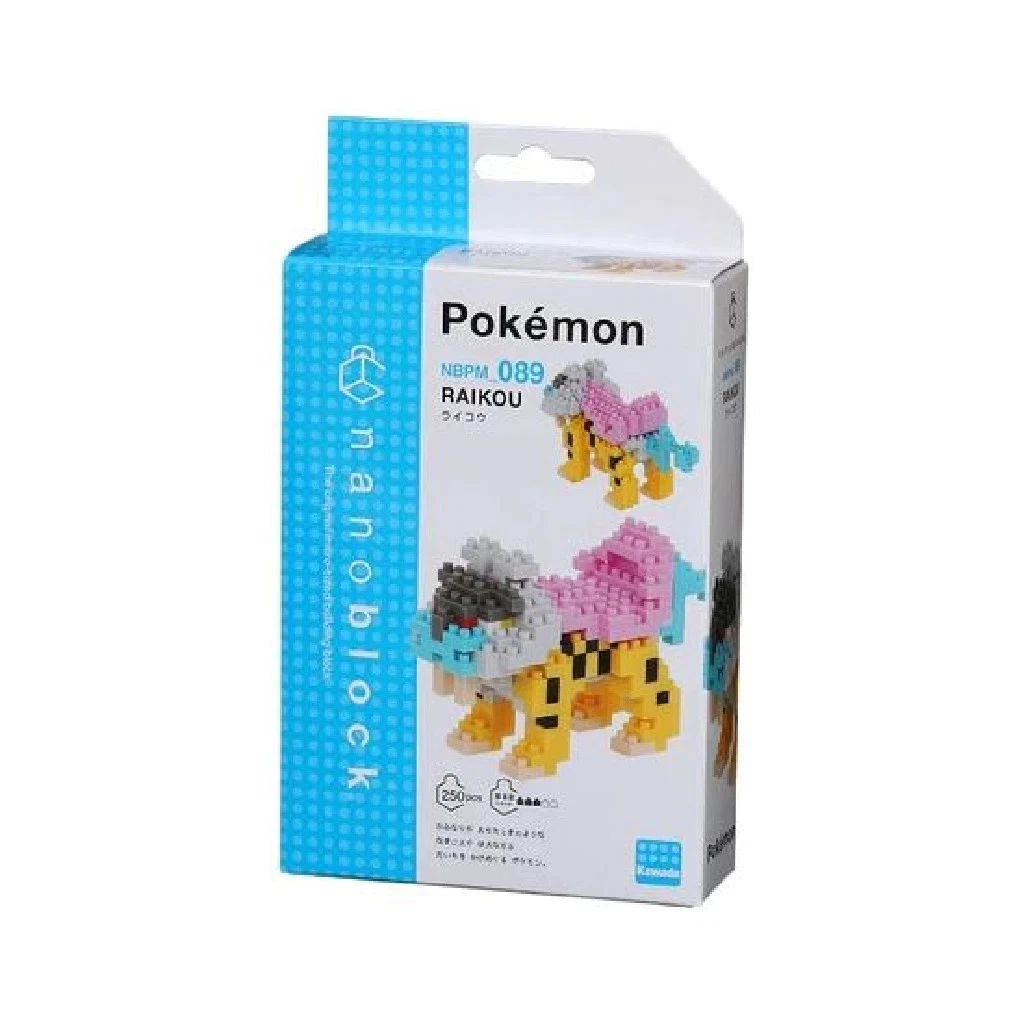 Bandai Nanoblock Pokémon Elettro - Set 6 Mini Figure Da Costruire (Pikachu, Raichu, Rotom...) - 2