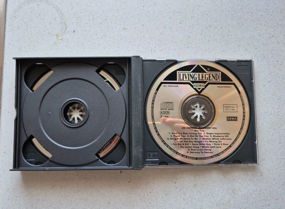 Led Zeppelin CD Live On Blueberry Hill Living Legend - Bild 3 von 4