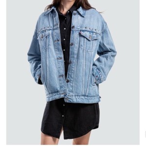 baggy trucker levis