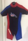 WET SUIT FOR WATER ACTIVITIES BLACK/BLUE/RED Stearns  Viper Size Adult M EUC