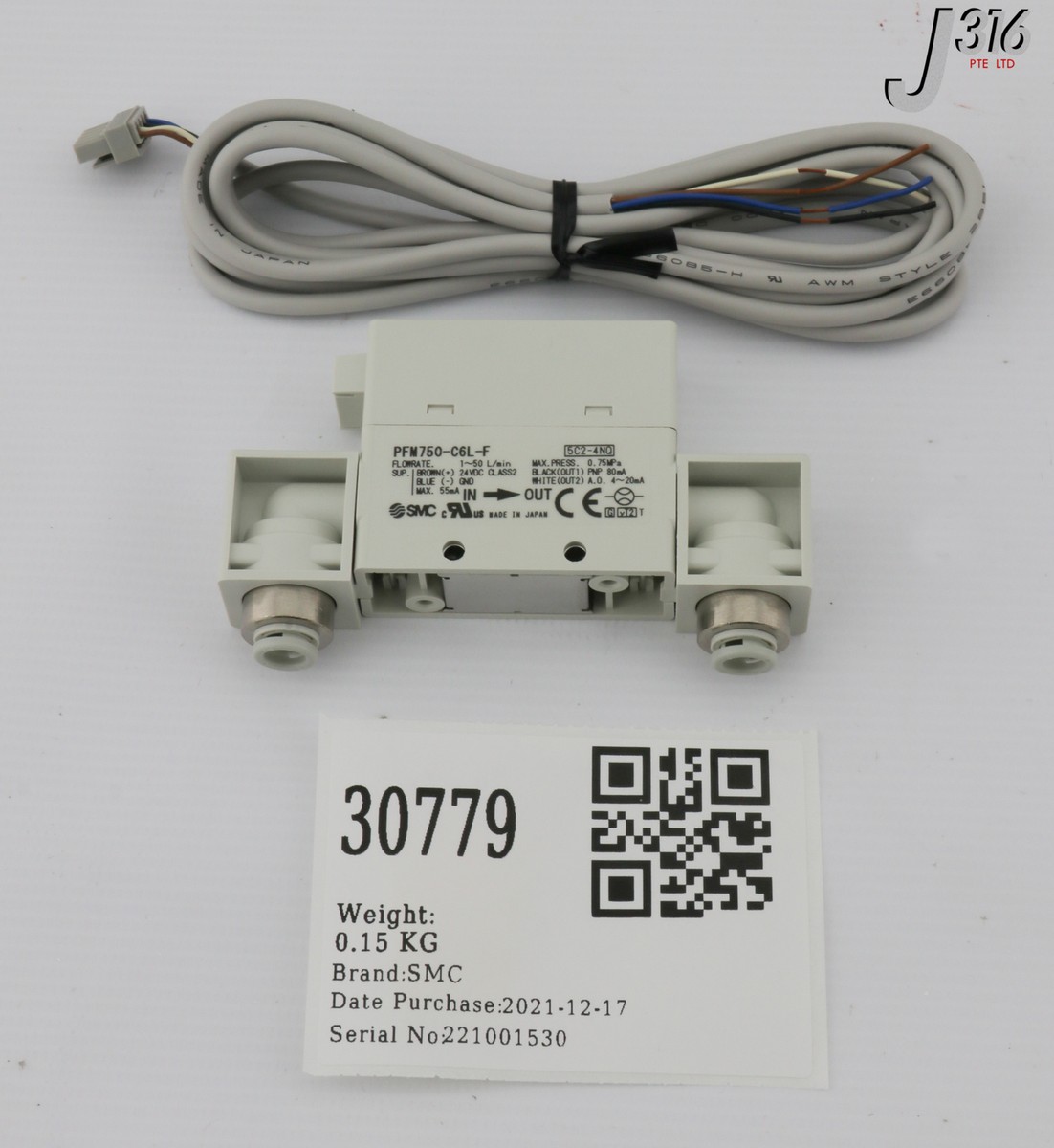 30779 SMC DIGITAL FLOW SWITCH (NEW) PFM750-C6L-F | eBay UK