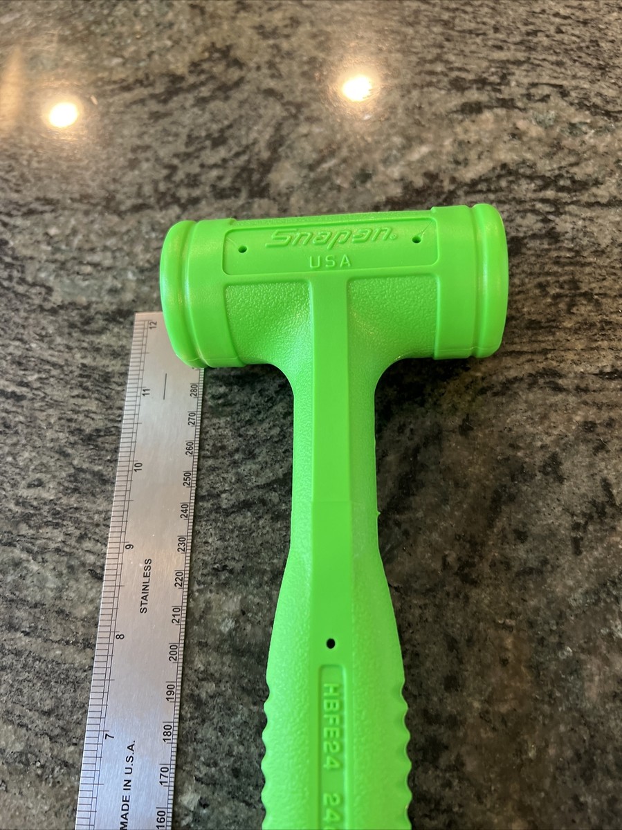 Snap-On hbfe24g 24oz dead blow hammer green | eBay