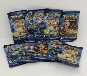 Pokemon XY Evolutions 10X Booster Packs Sealed Base Set Reprint 2016 Charizard | eBay
