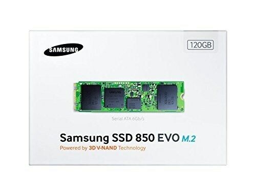 Samsung 850 EVO M.2 120 GB 120GB SATA III SSD MZ-N5E120BW MZ-N5E120 state drive - Picture 1 of 5